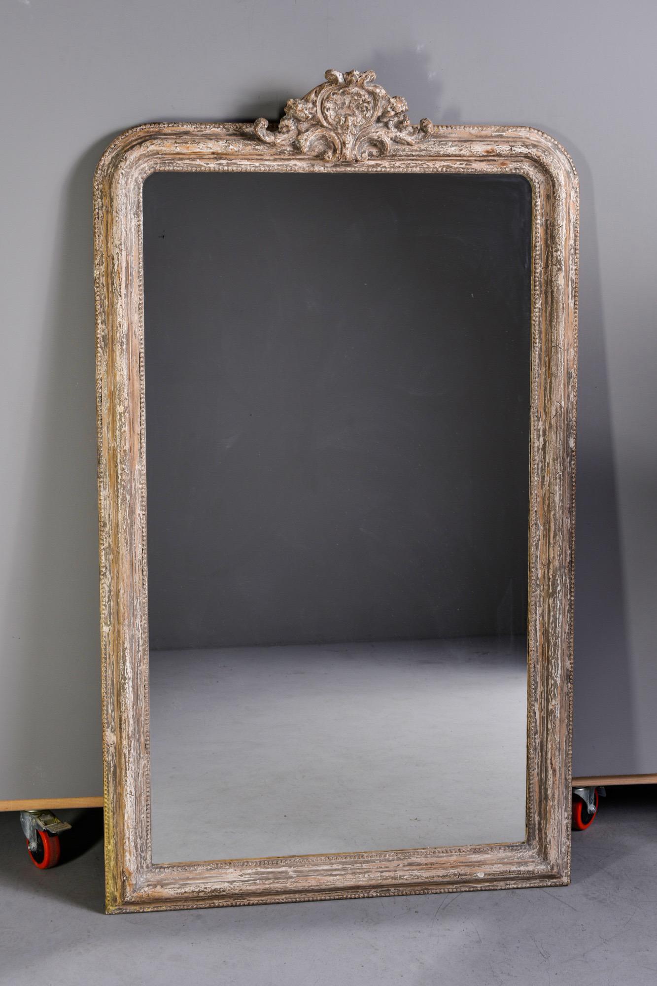 tall antique mirror