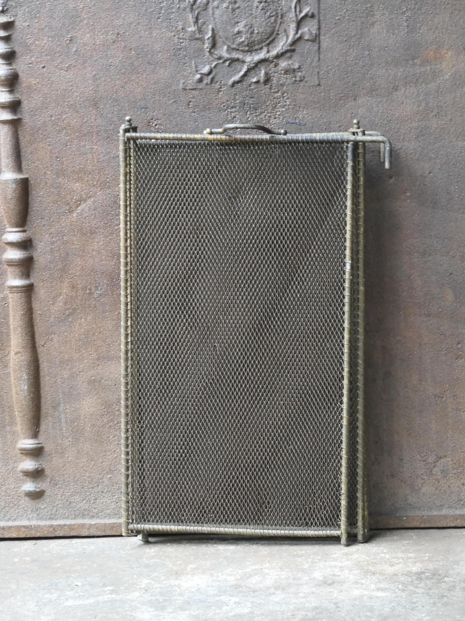 Tall French Napoleon III Fireplace Screen or Fire Screen, 19th Century For Sale 11
