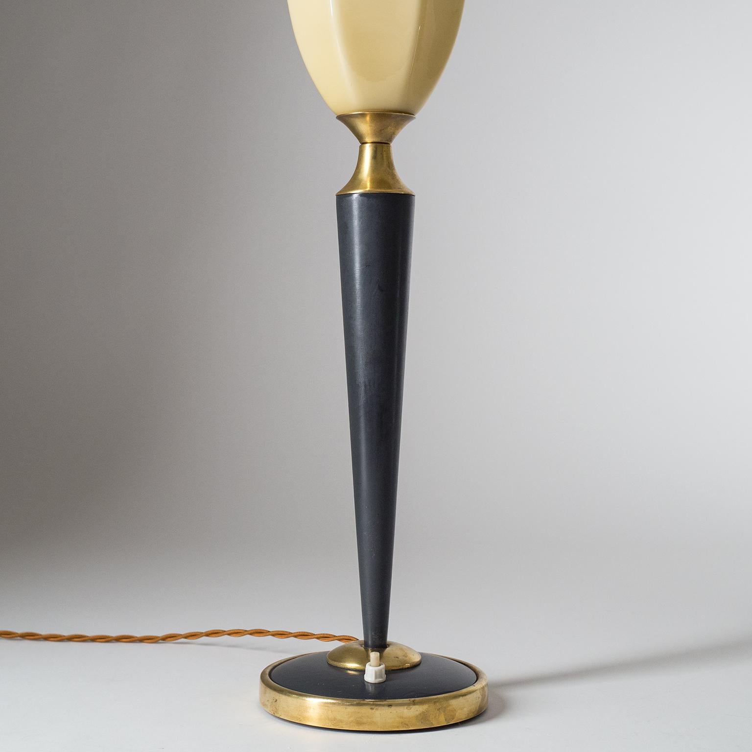 Tall French Table Lamp, circa 1940 4