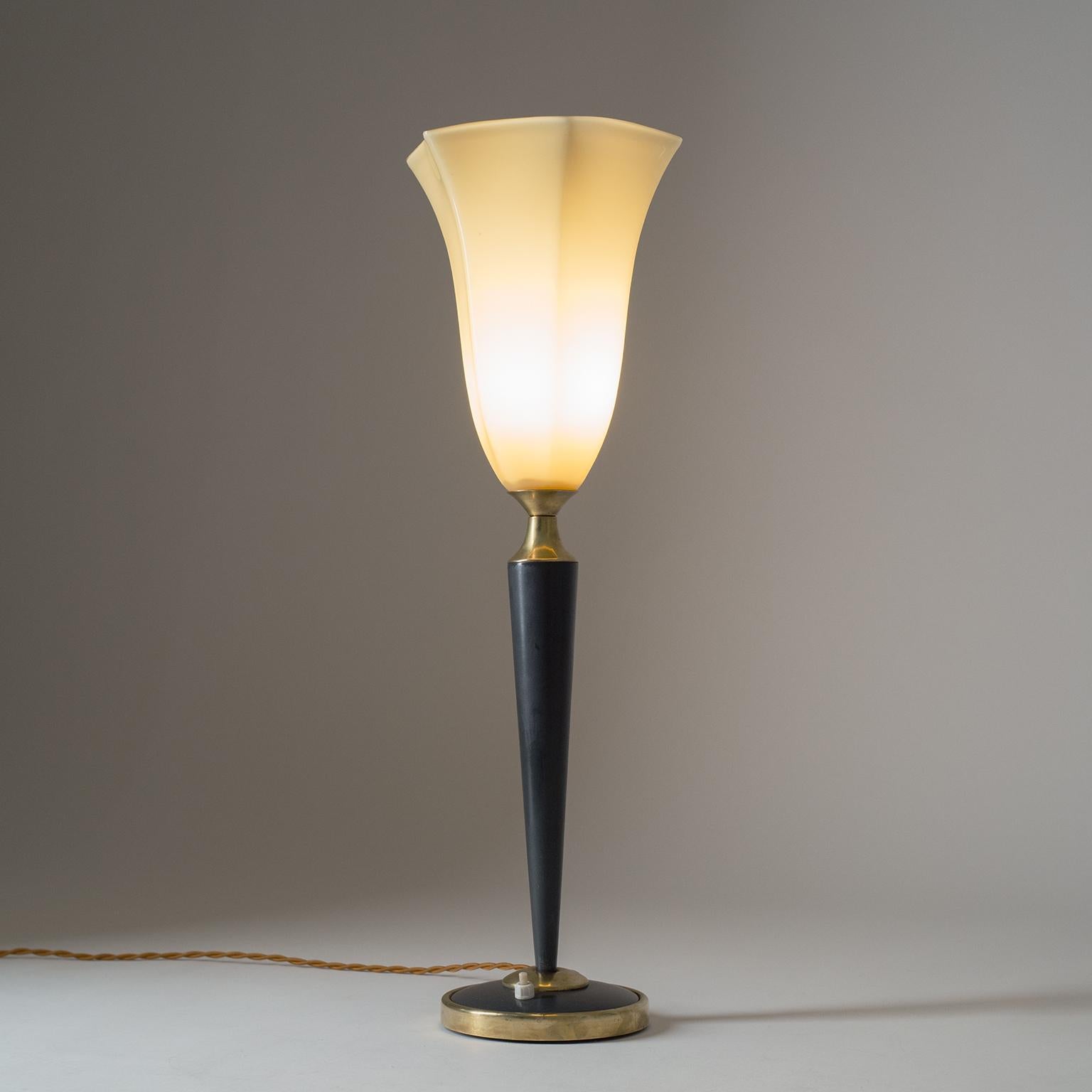 Tall French Table Lamp, circa 1940 2