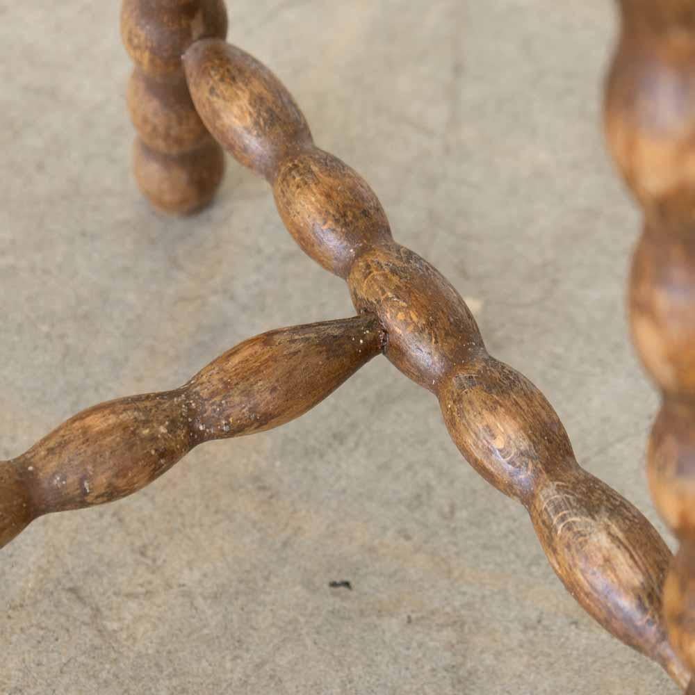 Sgabello francese alto a treppiede in Wood in vendita 10