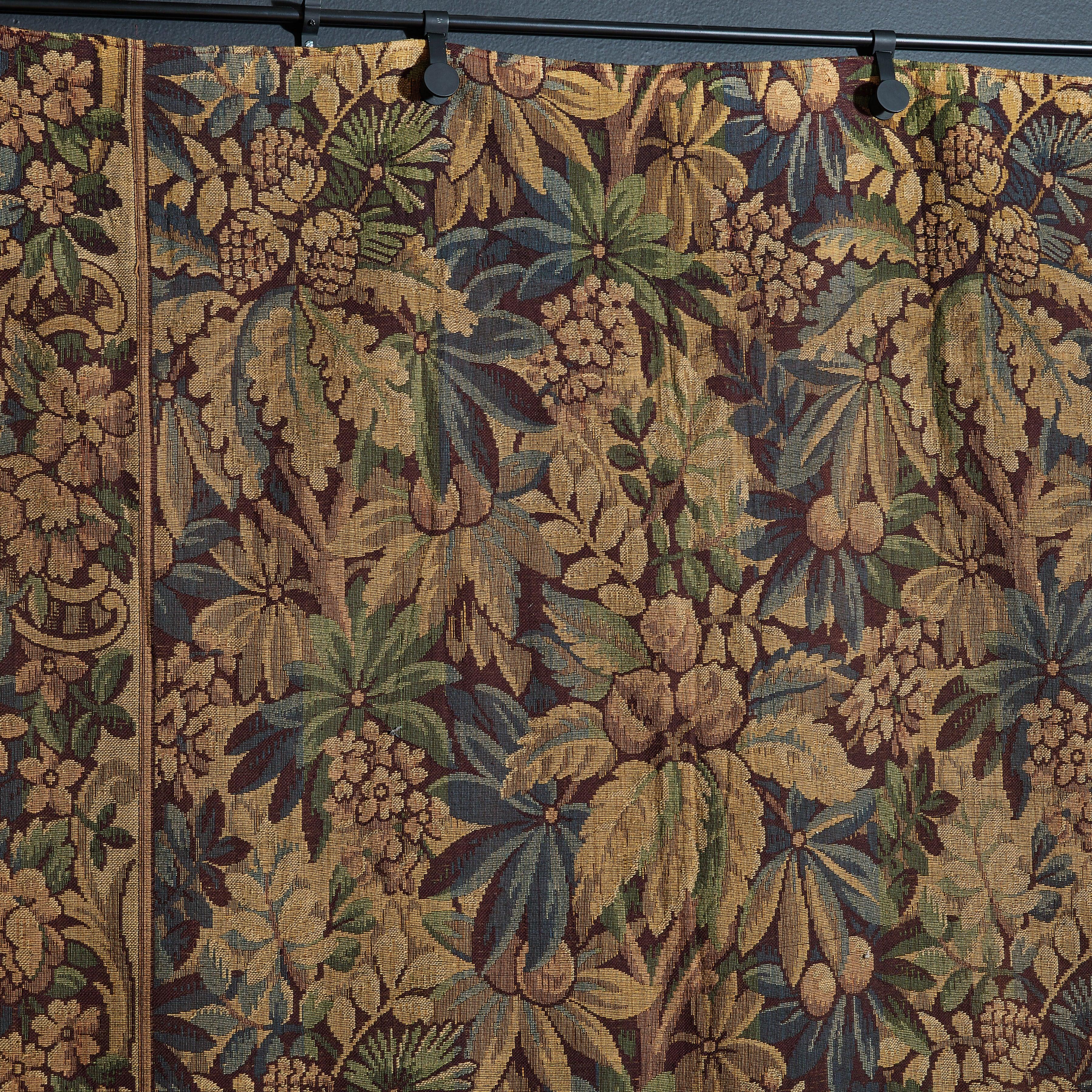 Tall French Woodland Scene Tapestry, 1920s In Good Condition For Sale In Chicago, IL