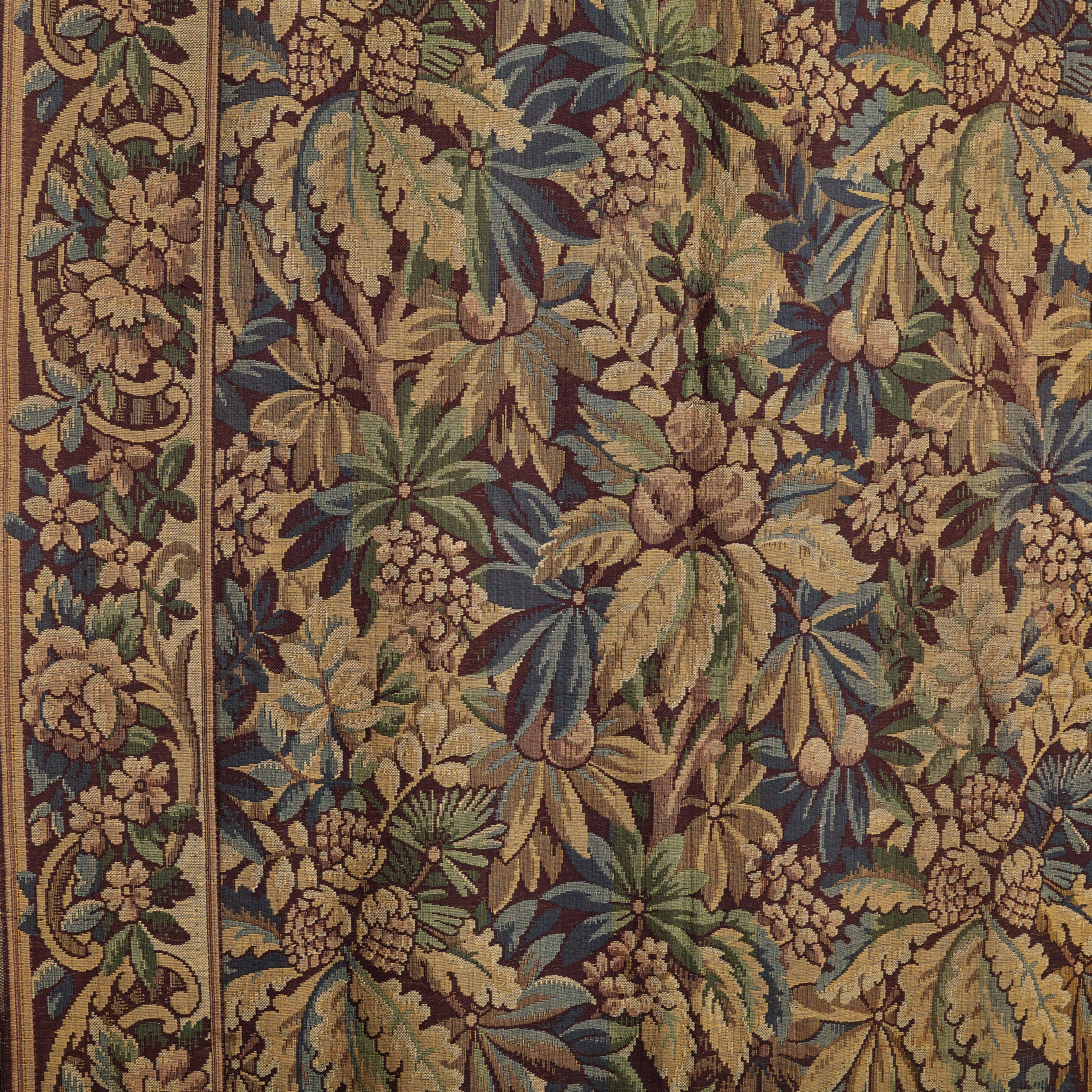 Early 20th Century Tall French Woodland Scene Tapestry, 1920s For Sale