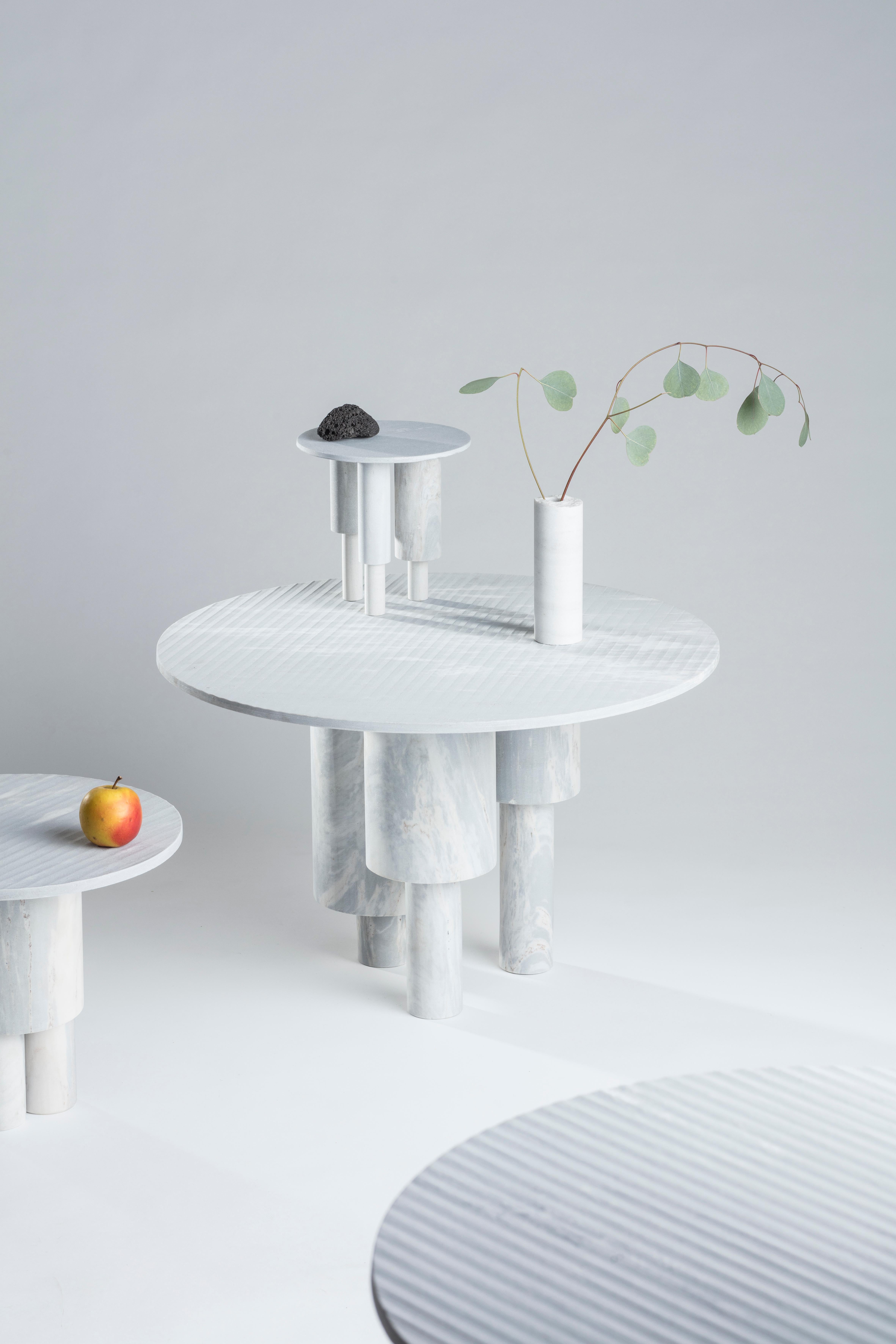 Suisse Grand centre de table en marbre Game of Stone de Josefina Munoz en vente