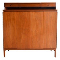 Tall Gentlemen's Chest in Walnut by Paul McCobb, circa 1960