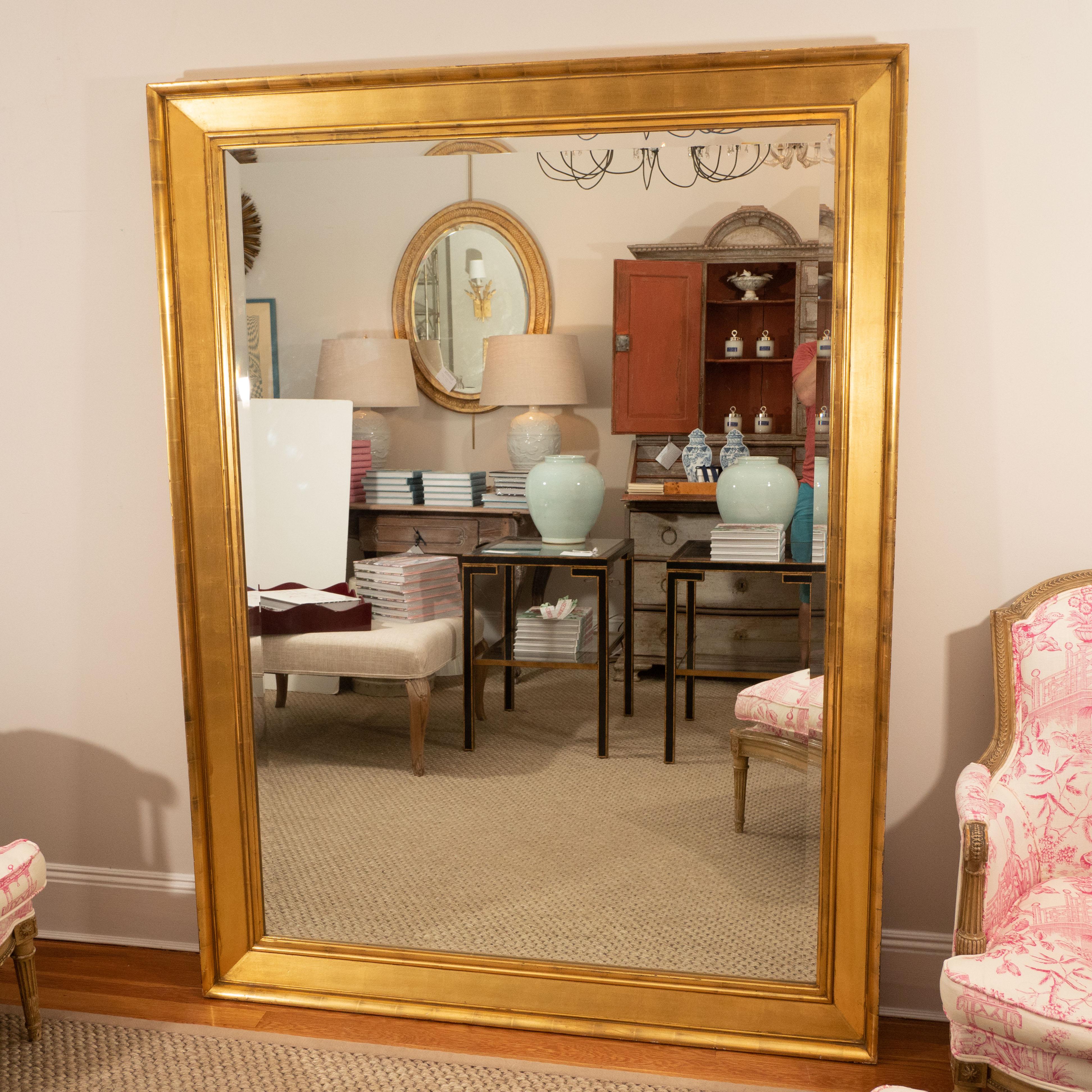 Unknown Tall Giltwood Mirror