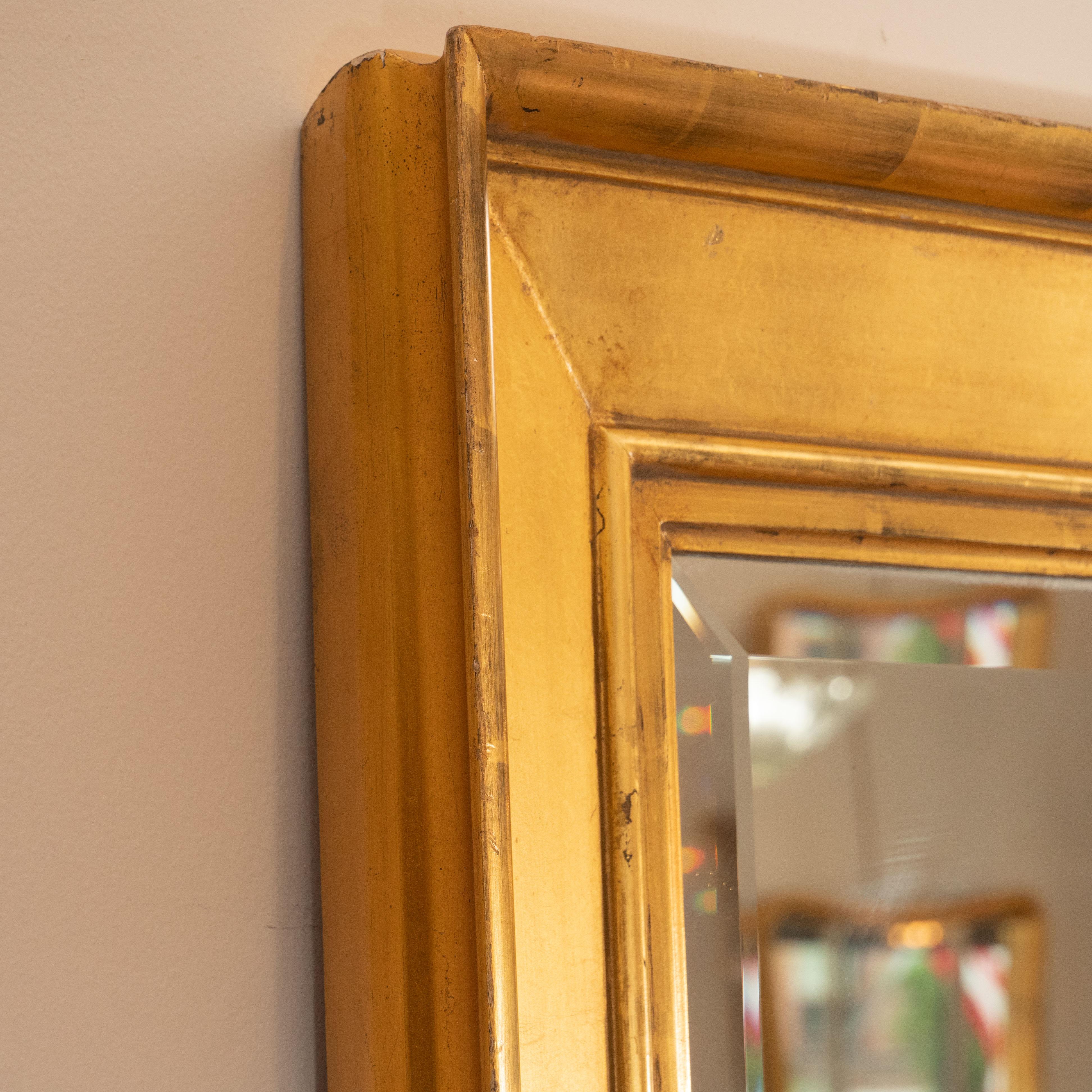Tall Giltwood Mirror In Good Condition In New York, NY