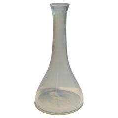 Grand vase en verre à col long, 1950