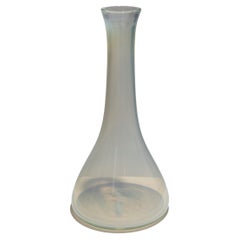 Tall Glass Vase with Long Neck, 1950