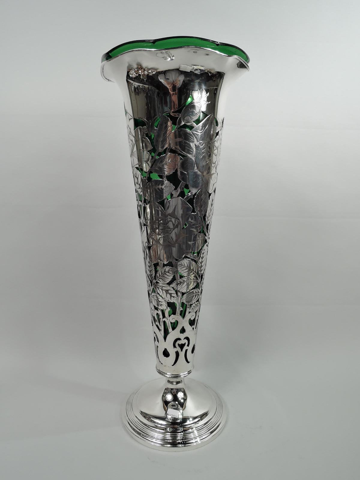 gorham crystal vase