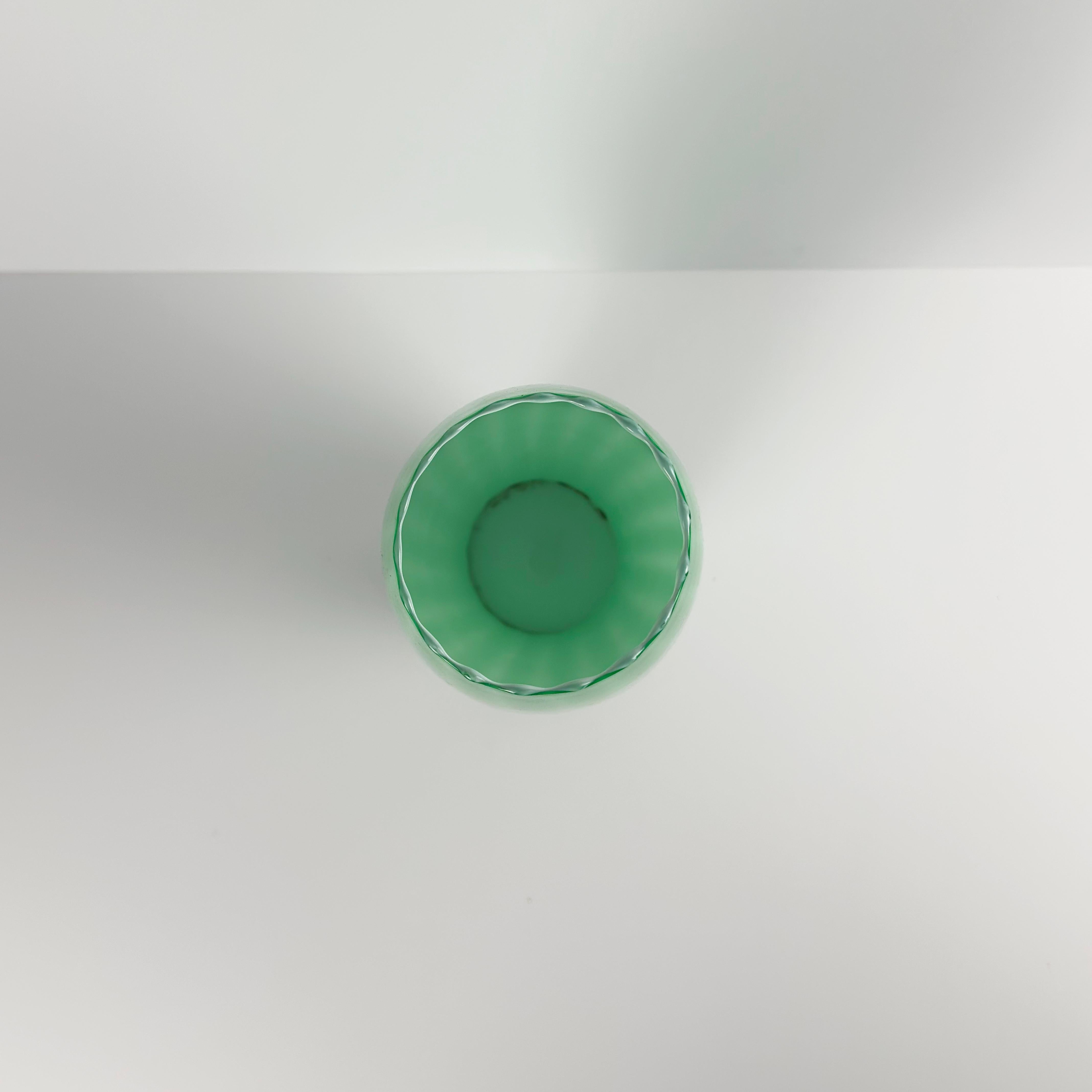 Vaso alto in vetro Greene & Greene della Vetreria Artistica Toscana, anni '70, Italia In condizioni buone in vendita a Glasgow, GB