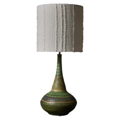 Tall Green Table Lamp by Raphaël Giarrusso