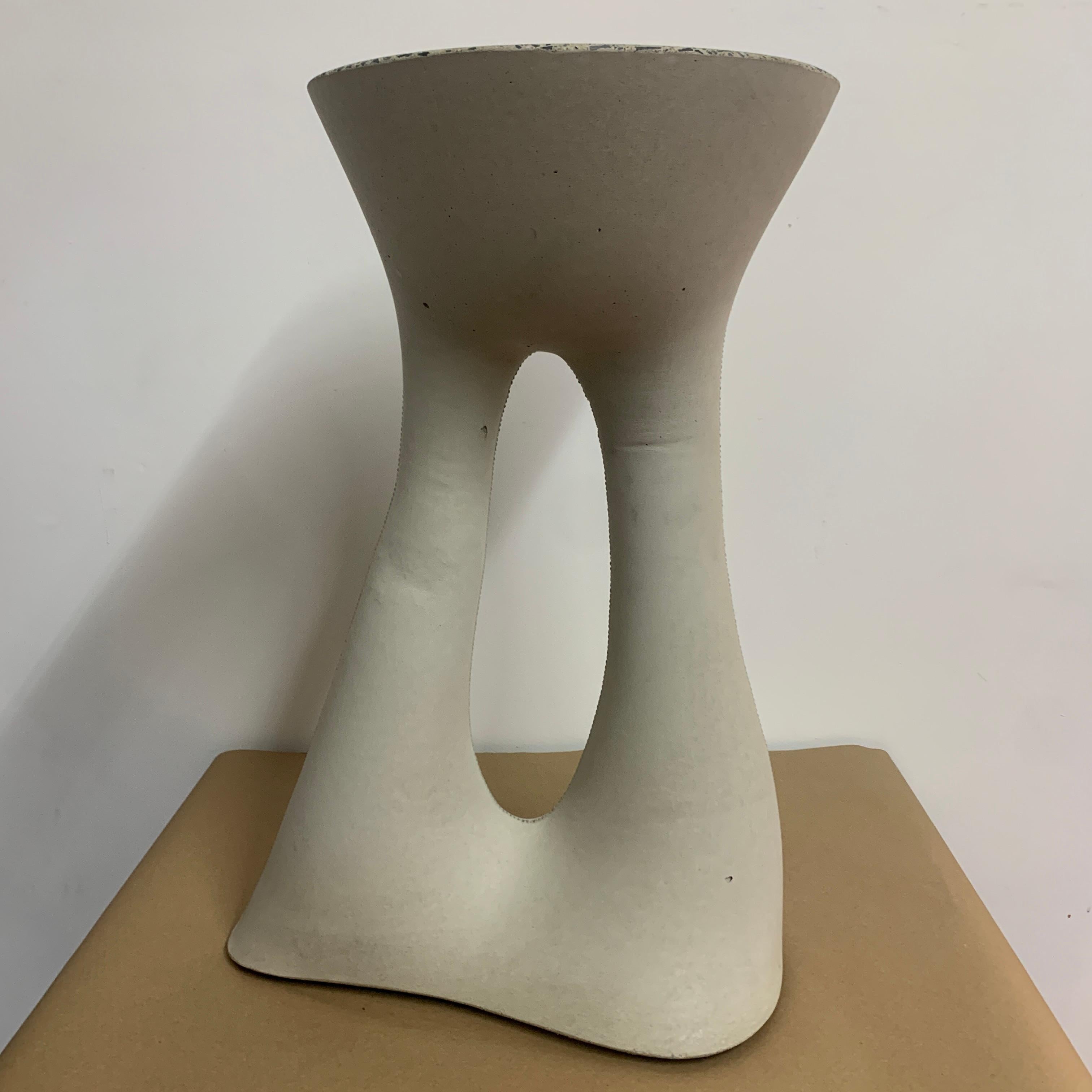 Modern Tall Grey Kreten Side Table from Souda, Factory 2nd