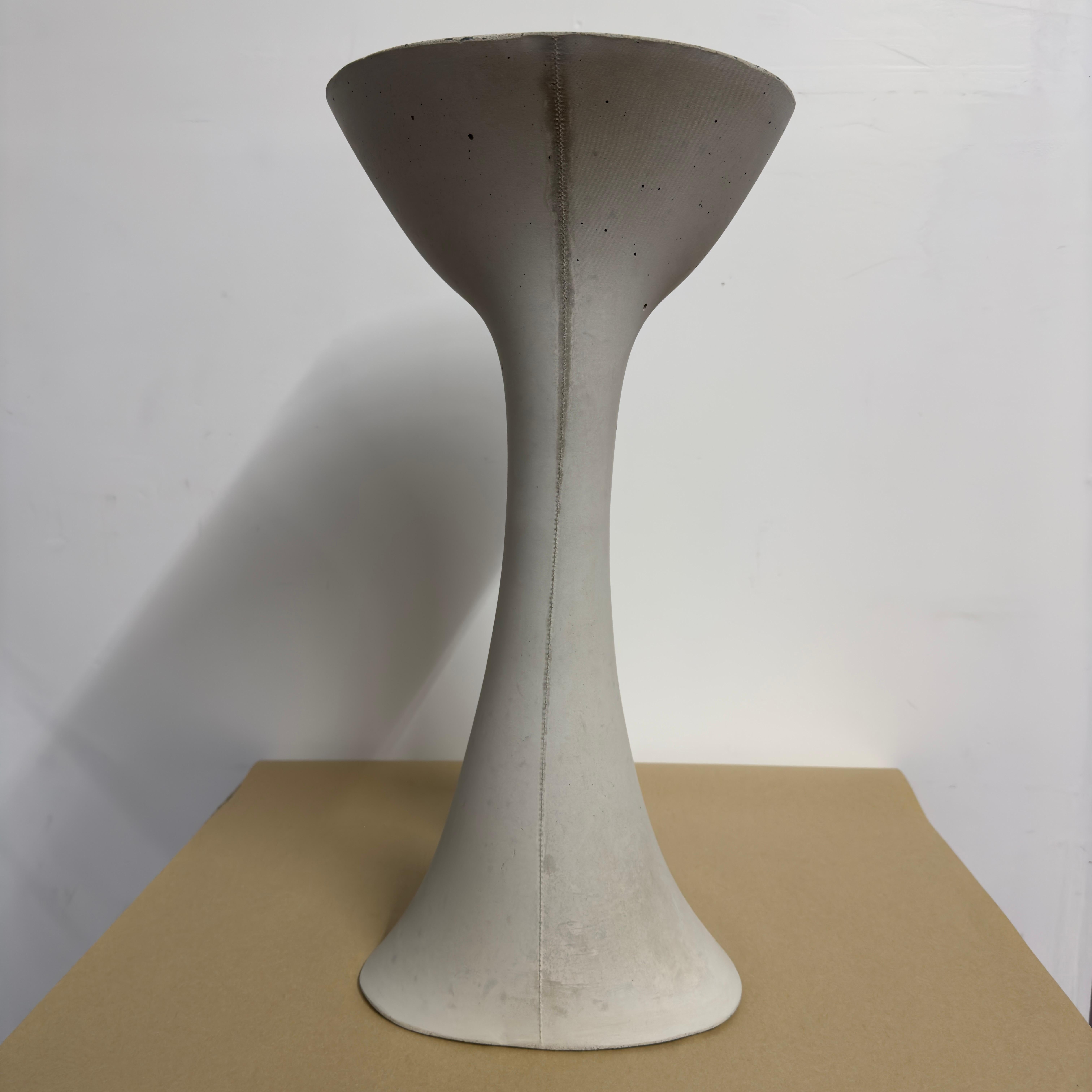 Contemporary Tall Grey Kreten Side Table from Souda, Factory 2nd