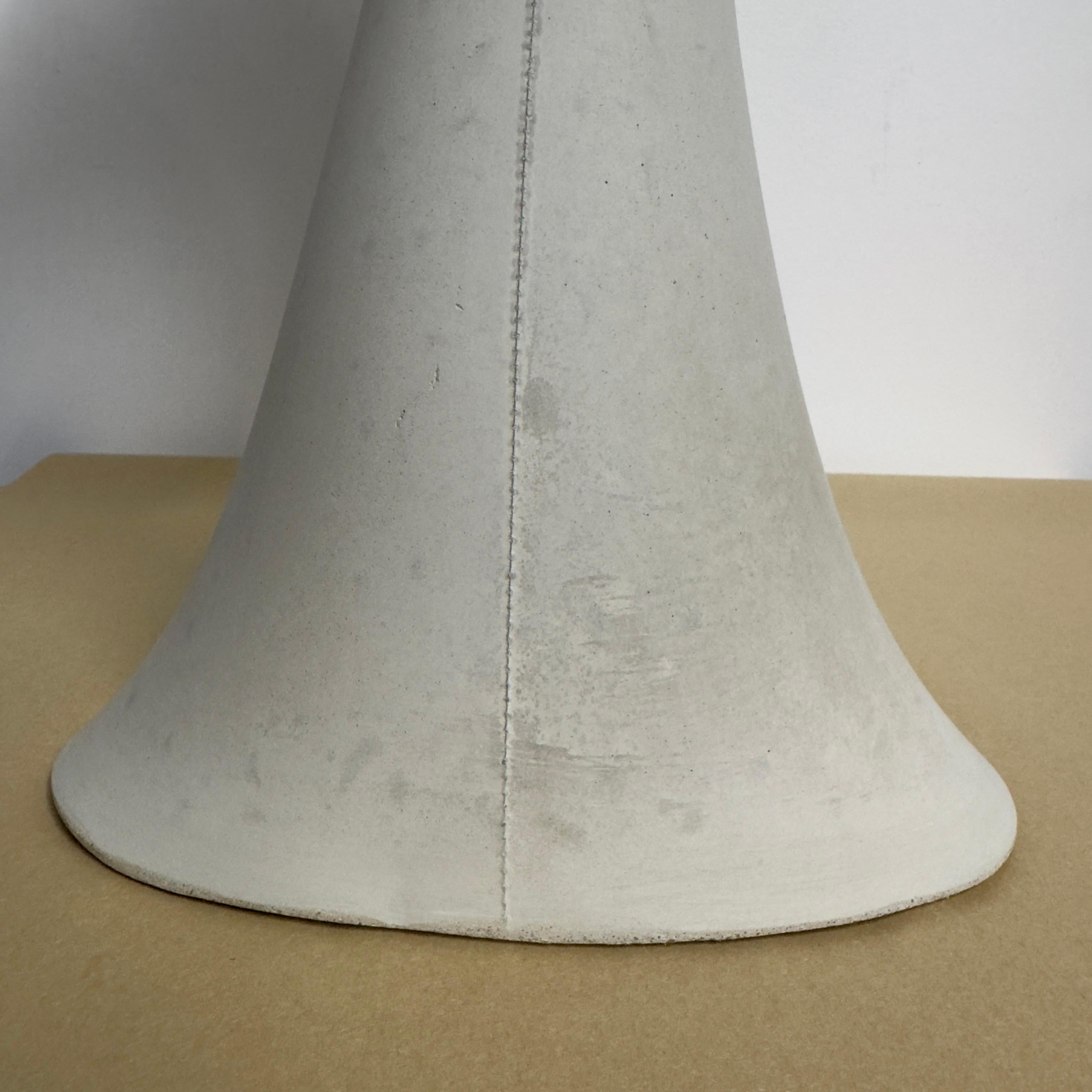 Felt Tall Grey Kreten Side Table from Souda, Factory 2nd
