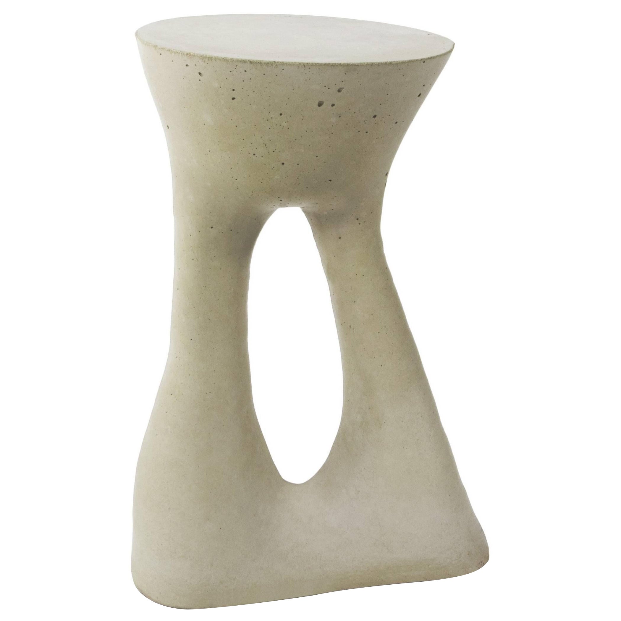 Tall Grey Kreten Side Table from Souda, Made to Order