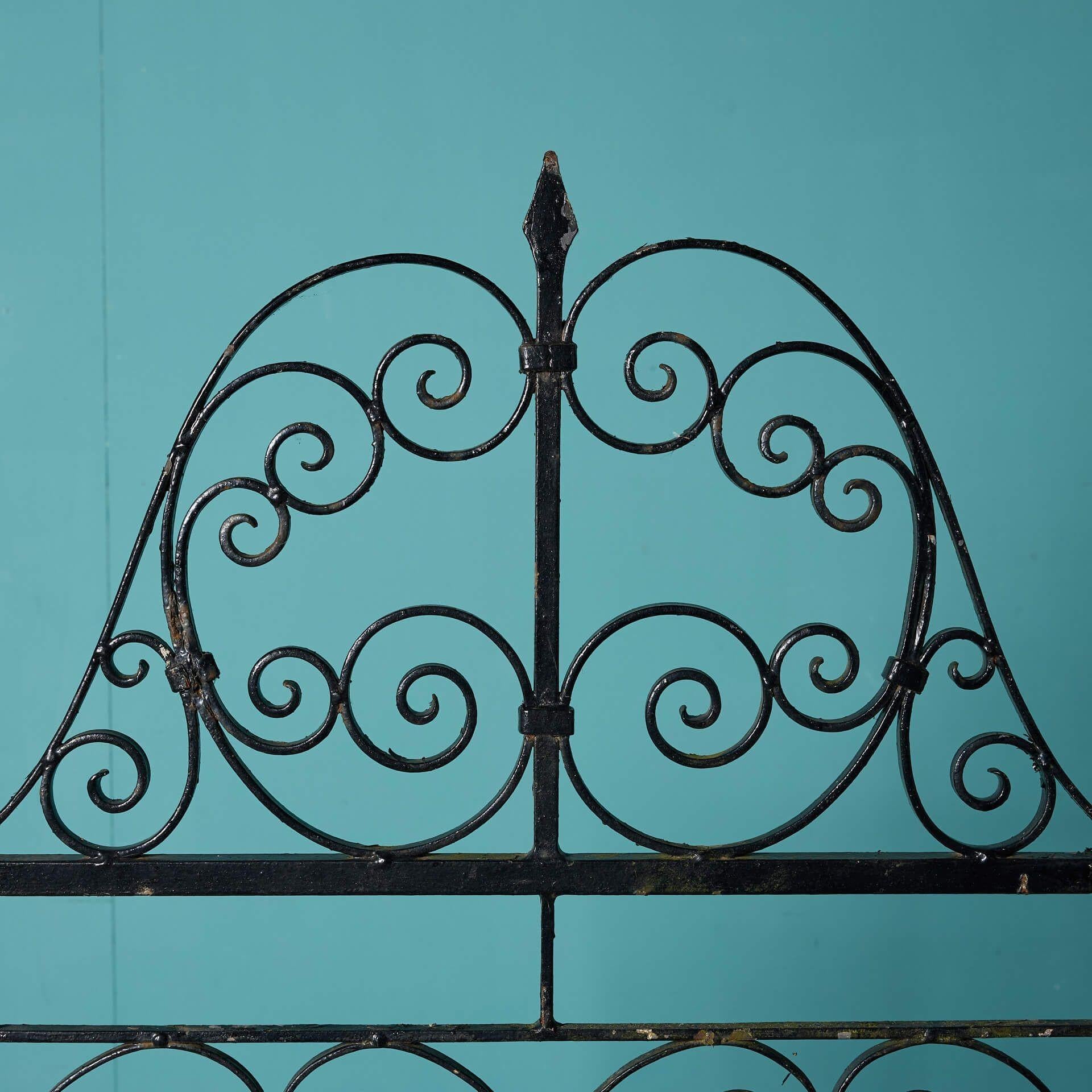 Victorian Tall Handcrafted Reclaimed Garden Gate For Sale
