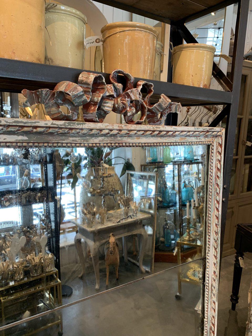 Grand miroir Louis XVI en vente 1