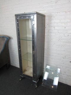 Tall Industrial Medical Cabinet
