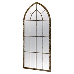 Tall Industrial Style Arched Window Mirror   This is a tall and very attractive