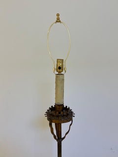 Tall Iron Floor Lamp
