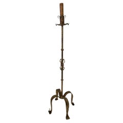 Tall Iron Floor Lamp