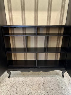 Tall Italian Cabinet w/ Photography Print Front Doors