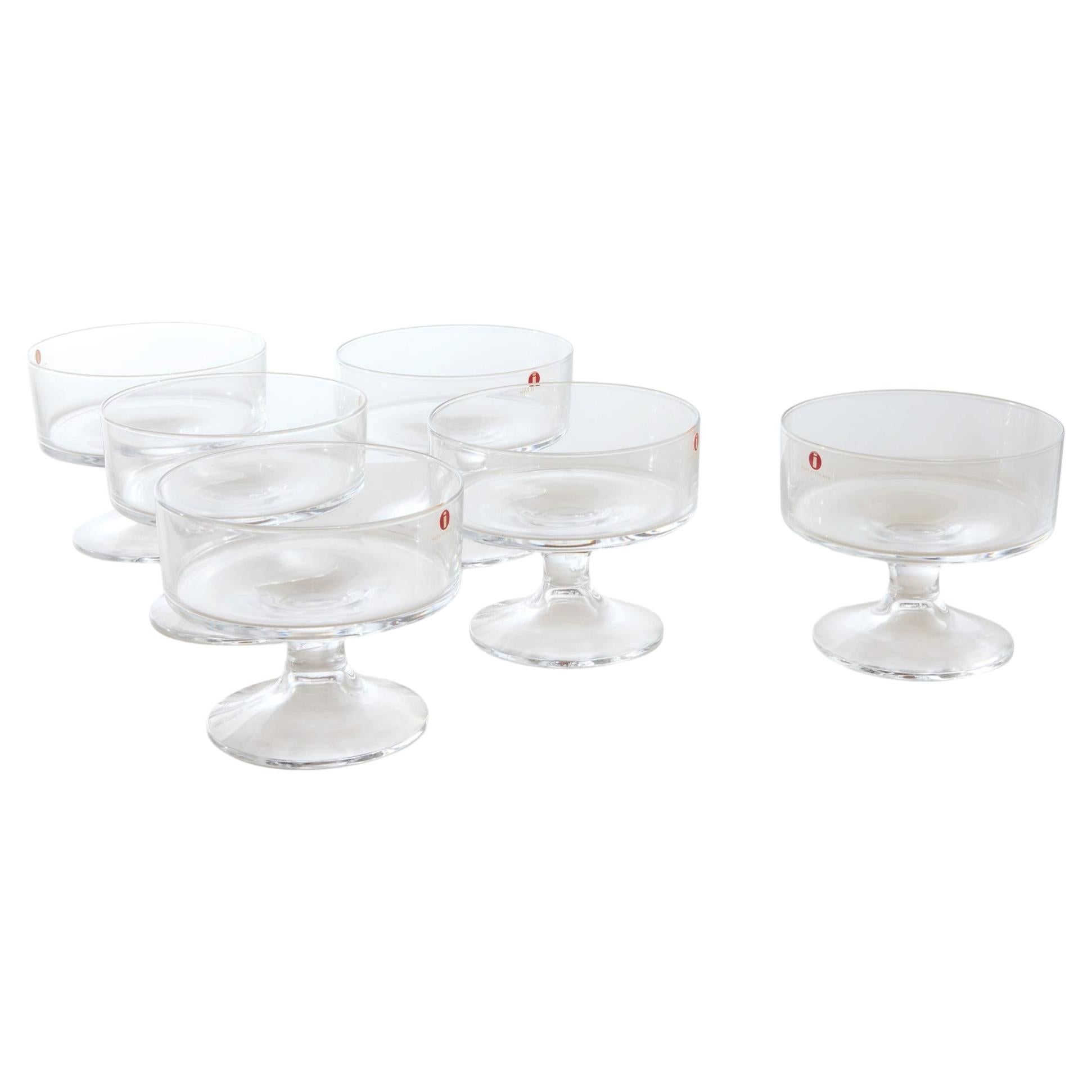 Tall Karelia Stemmed Glasses by Tapio Wirkkala for Iittala For Sale