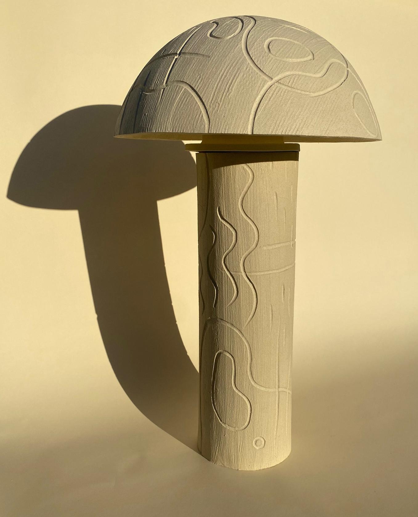 Tall lamp by Olivia Cognet
Materials: Ceramic.
Dimensions: D 42 x W 42 x H 71 cm

Since moving to Los Angeles in 2016, French artist and designer Olivia Cognet has focused on ceramics as the fertile medium through which she expresses her
