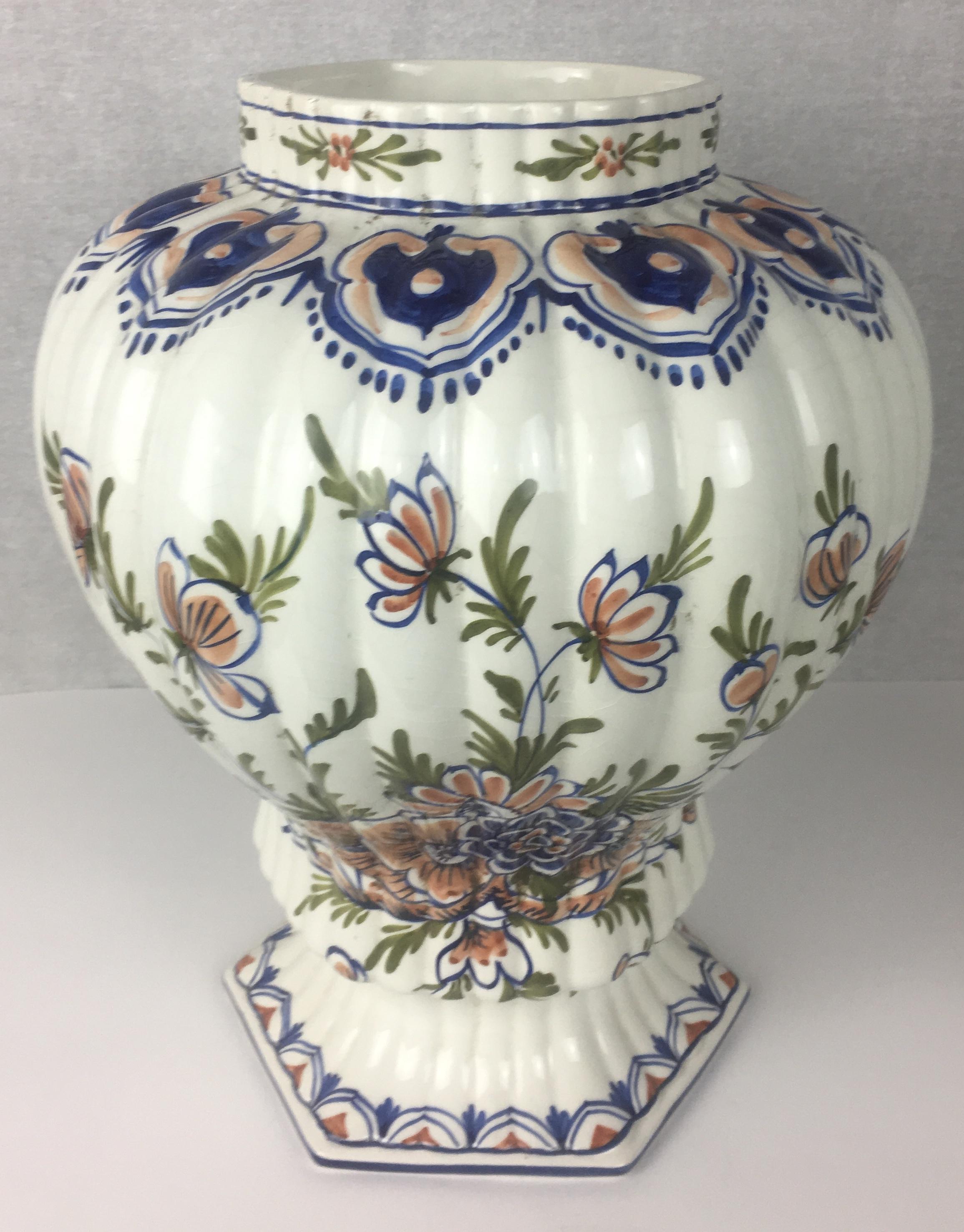 Late 19th Century French Faience Centerpiece For Sale 8