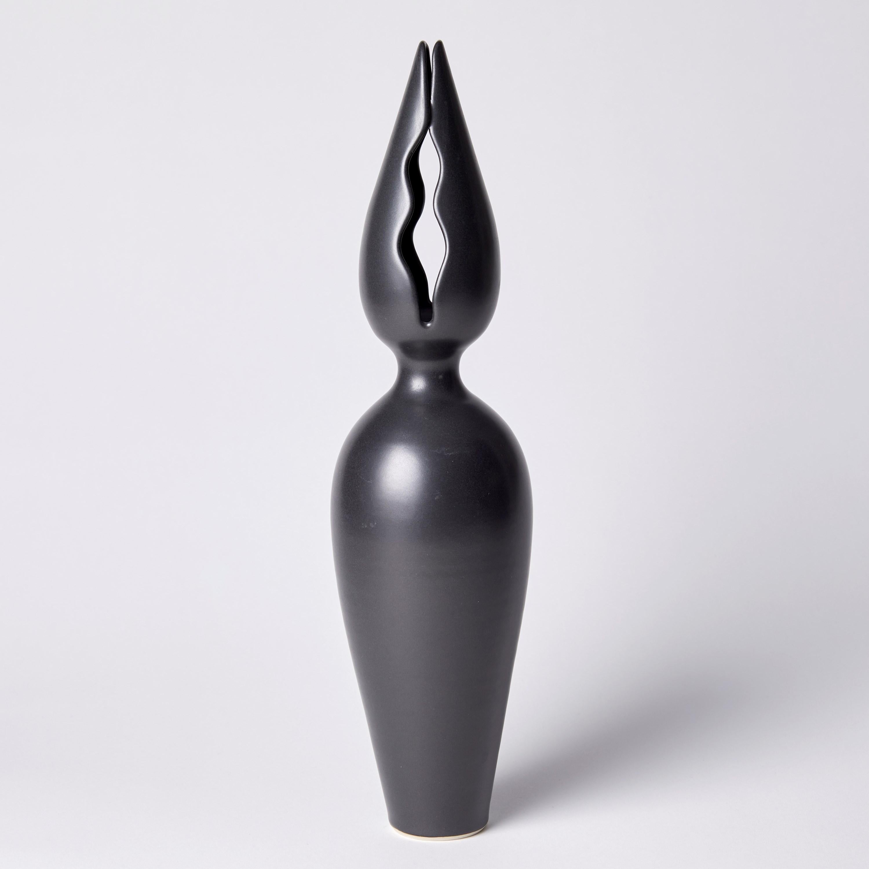 ‘Tall Lily Vase’ is a unique porcelain sculptural vessel by the British artist, Vivienne Foley, which has been released from her own personal archive of artworks. 

Vivienne Foley is based in Gloucestershire where she produces exquisite ceramic