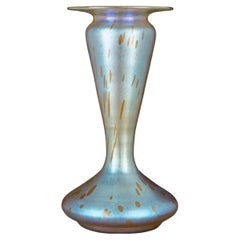 Große signierte Loetz-Vase Candia Astraea