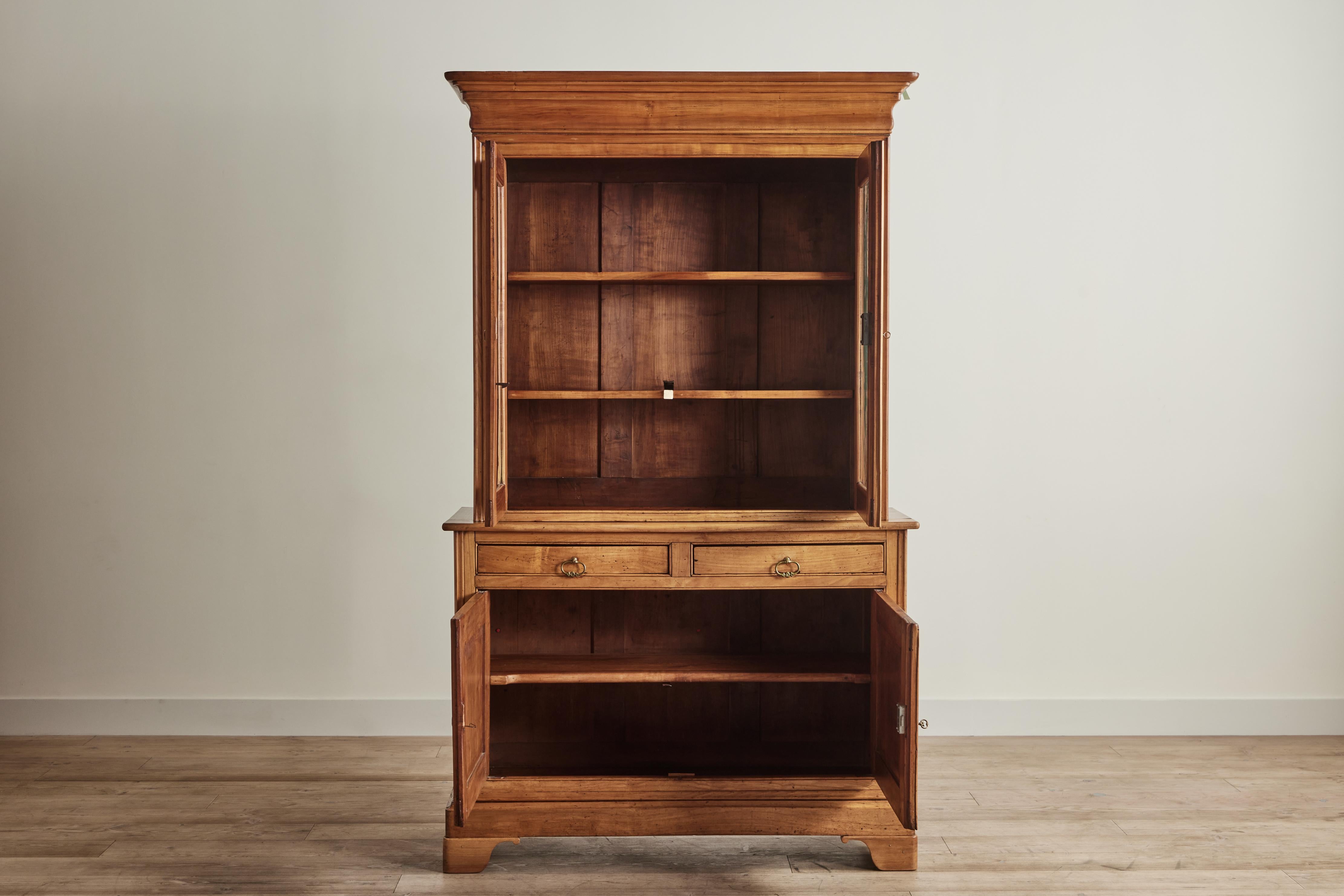 19th Century Tall Louis Philippe Cabinet For Sale