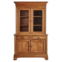 Retro Tall Louis Philippe Cabinet