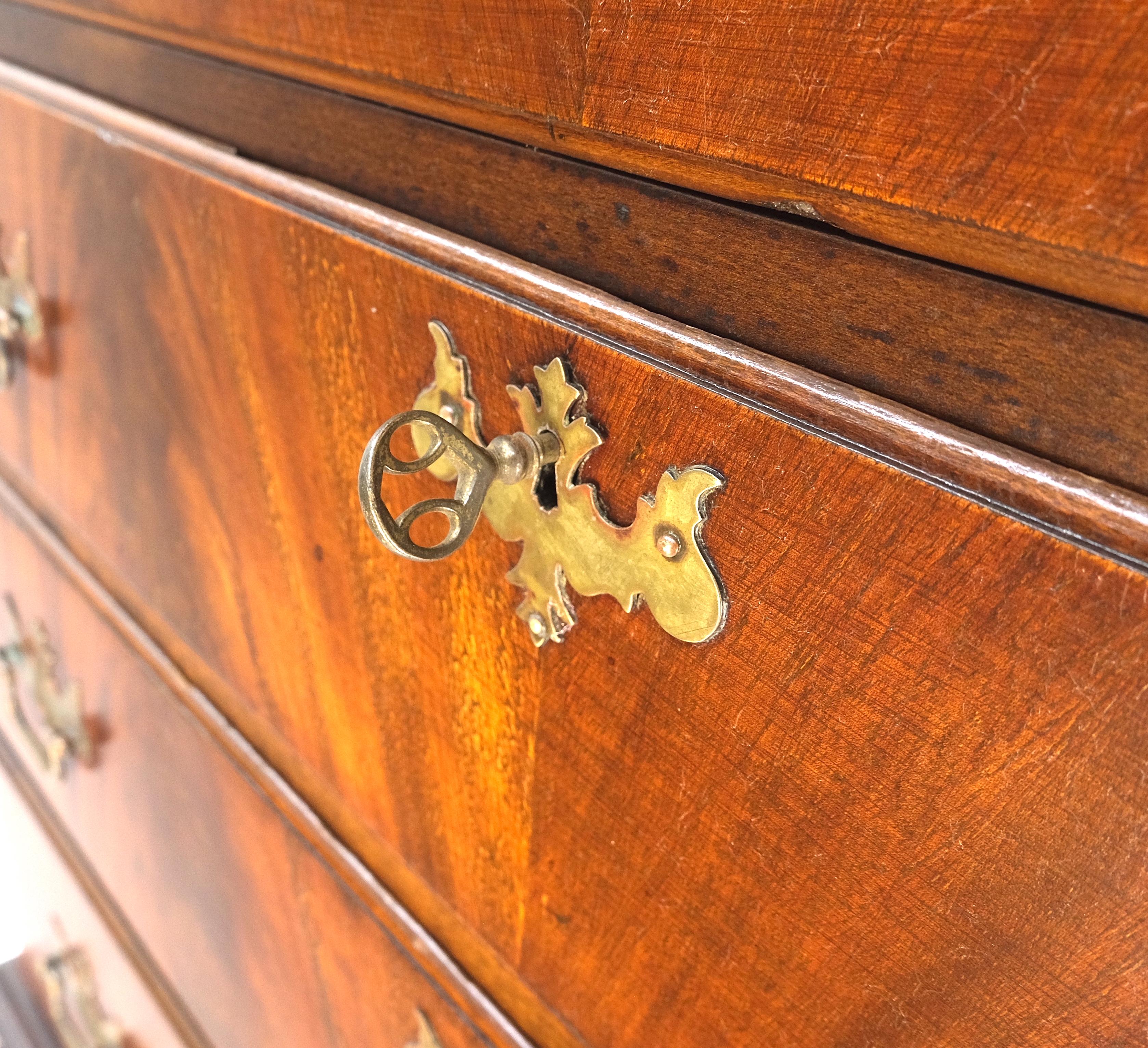Tall Mahogany Highboy Chippendale Style Queen Ann Legs 11 Drawers Dresser Chest 5