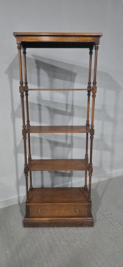 Tall Mahogany Stand