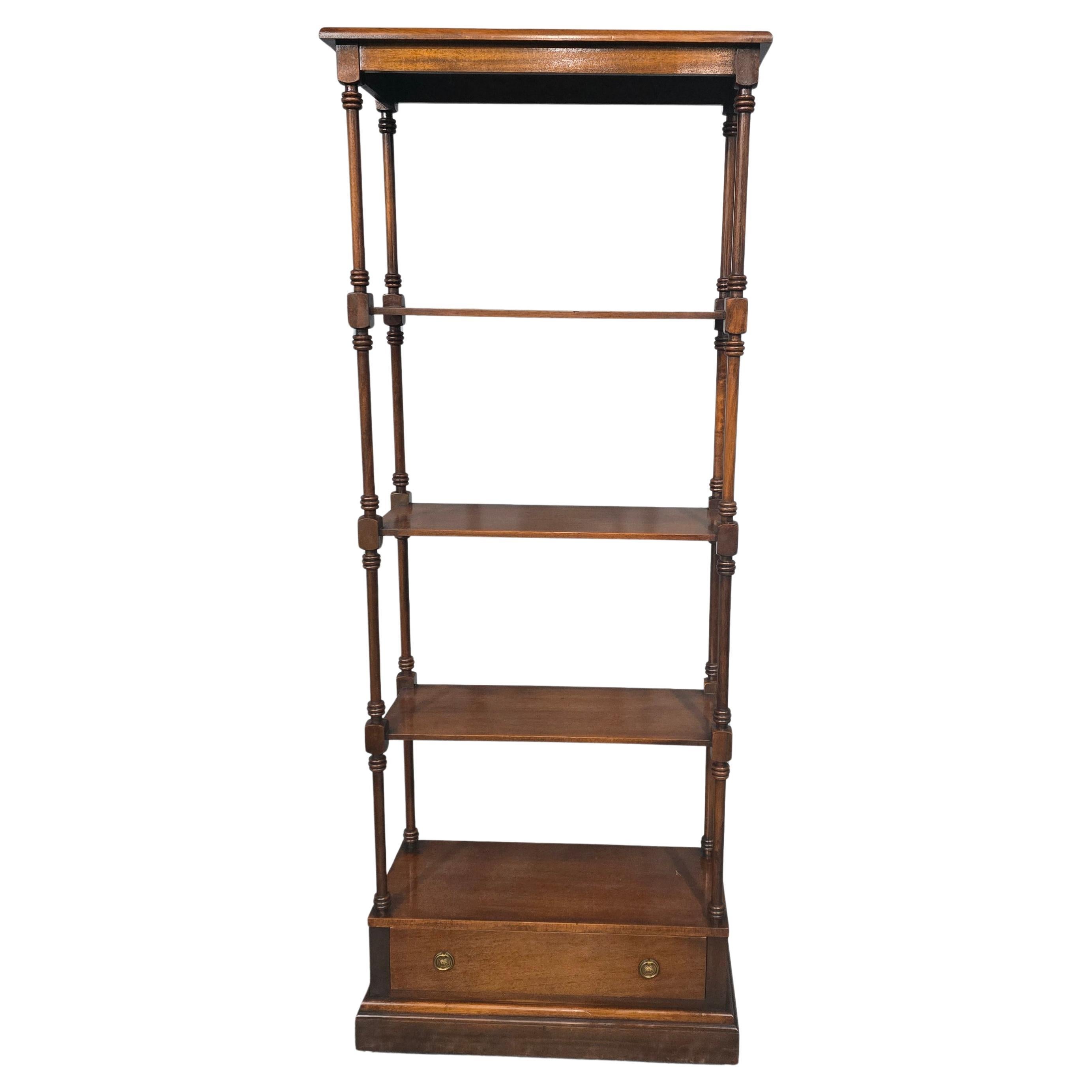 Tall Mahogany Stand For Sale