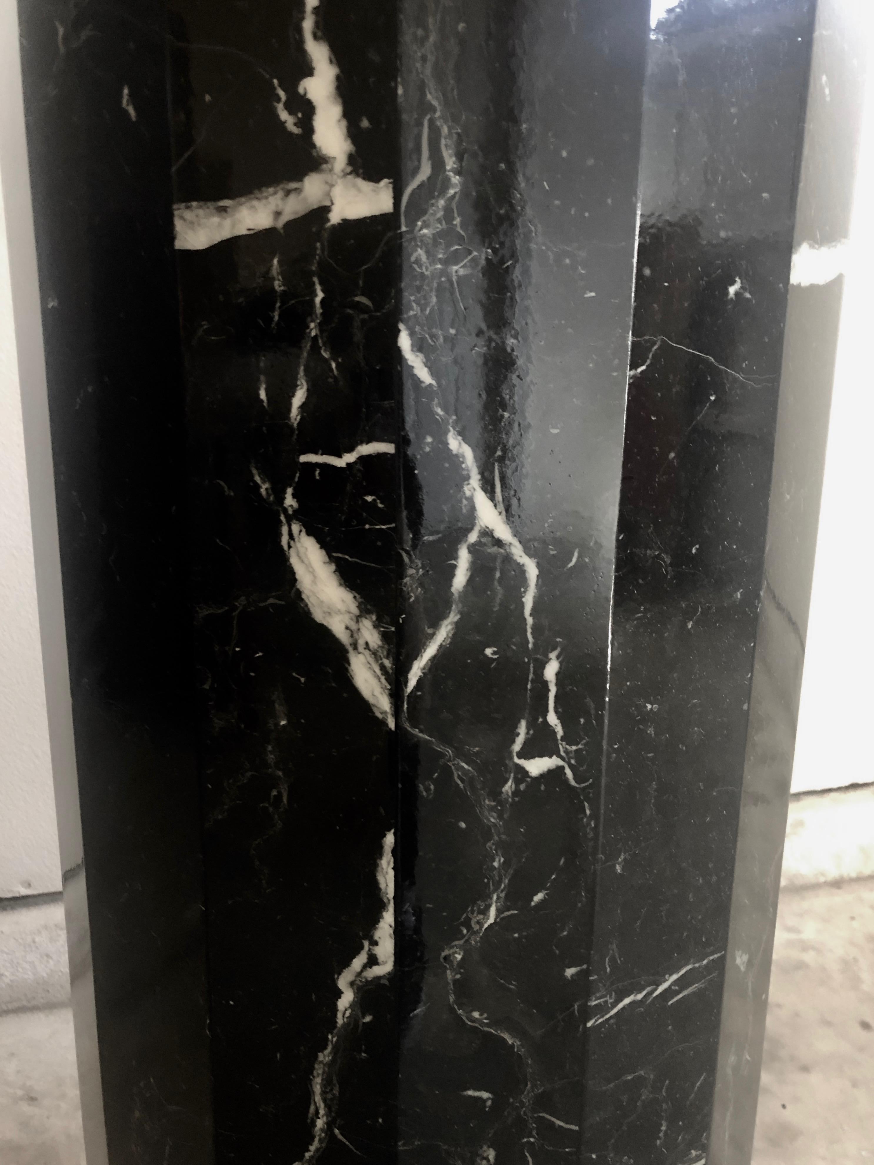 Italian Tall Marble Pedestal