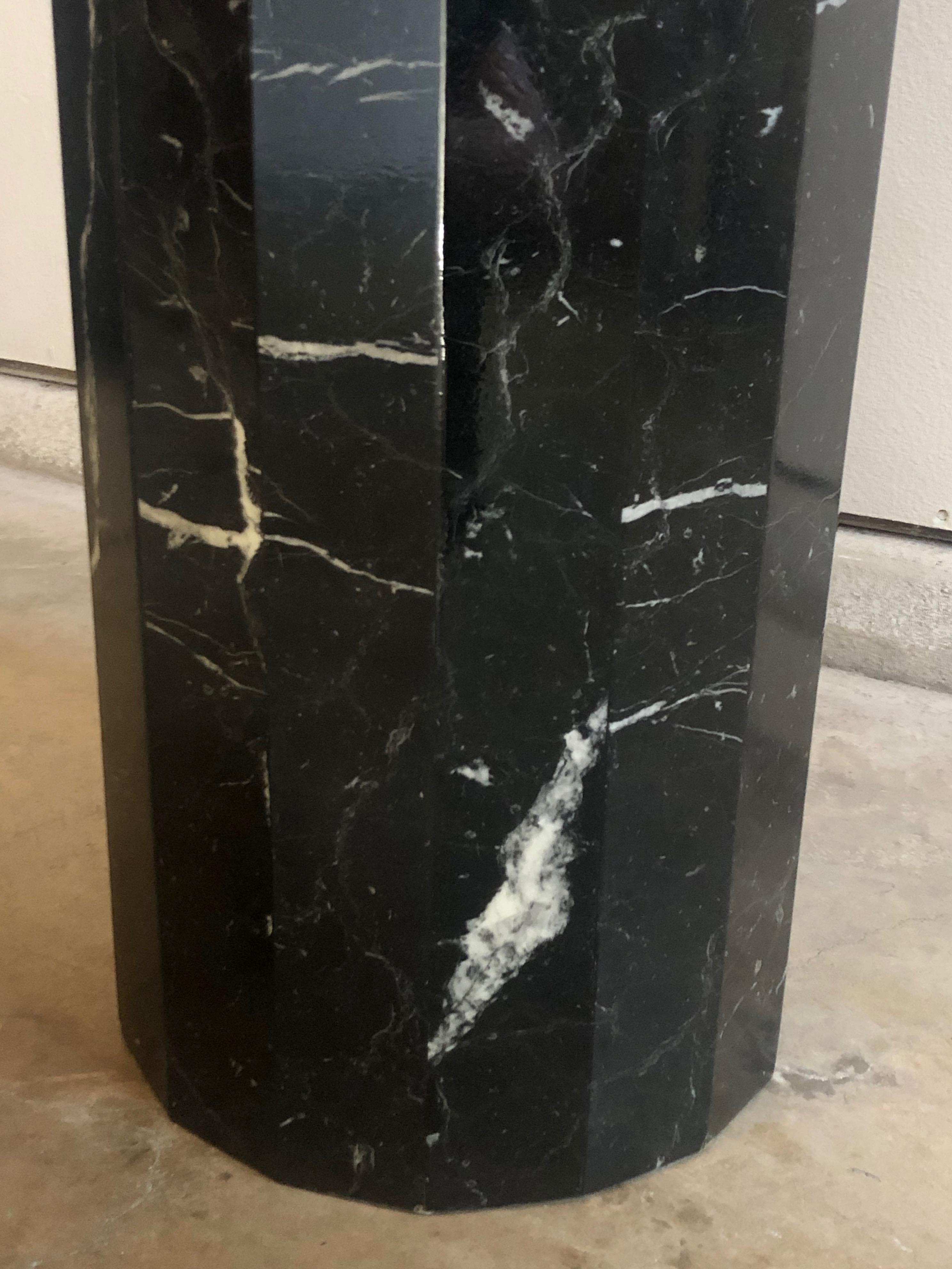 Tall Marble Pedestal 1