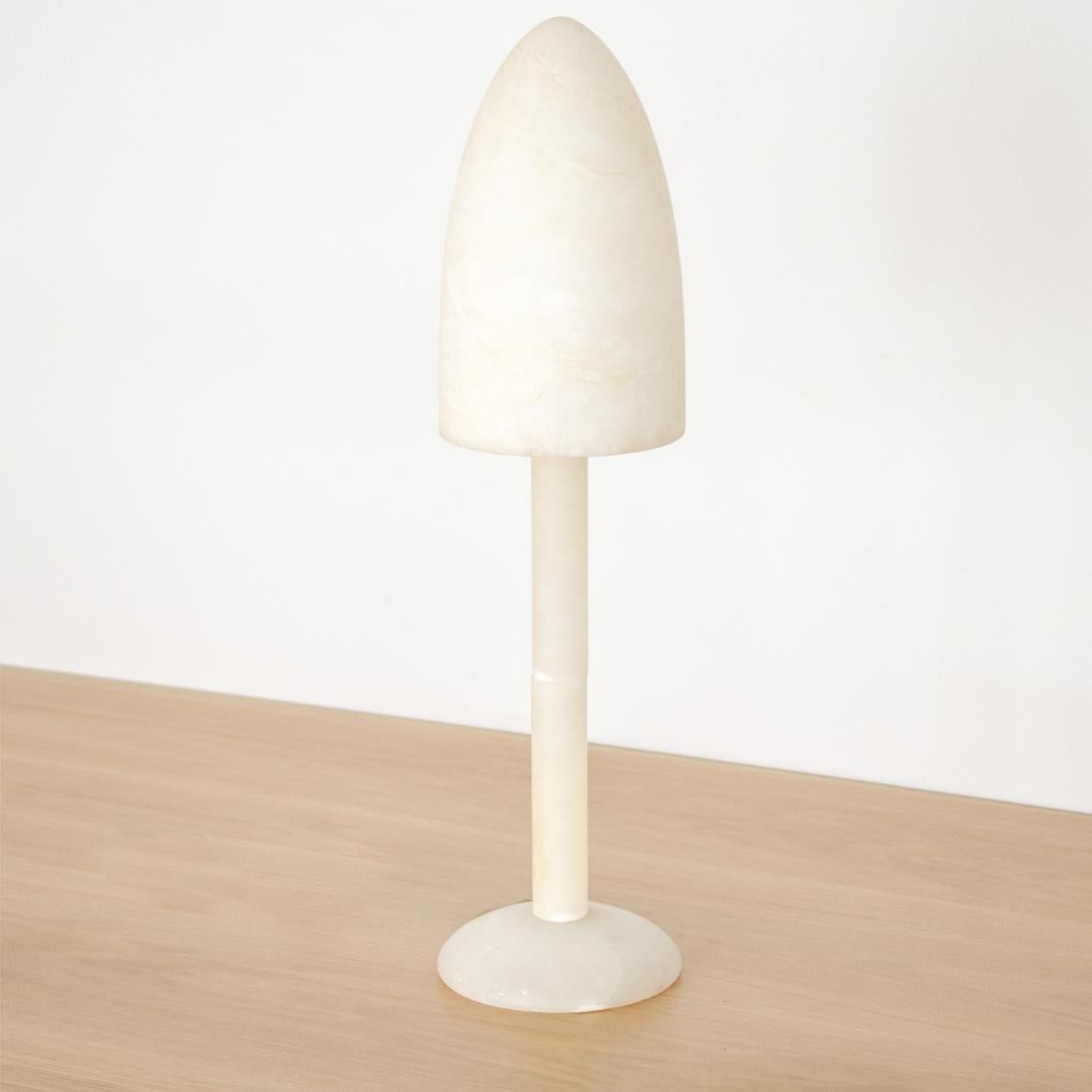 Spanish Tall Marble Table Lamp