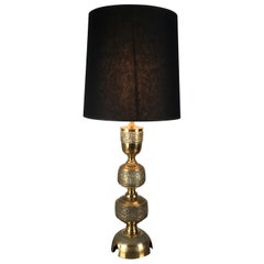 Tall Marbro Brass Lamp, 1960s 