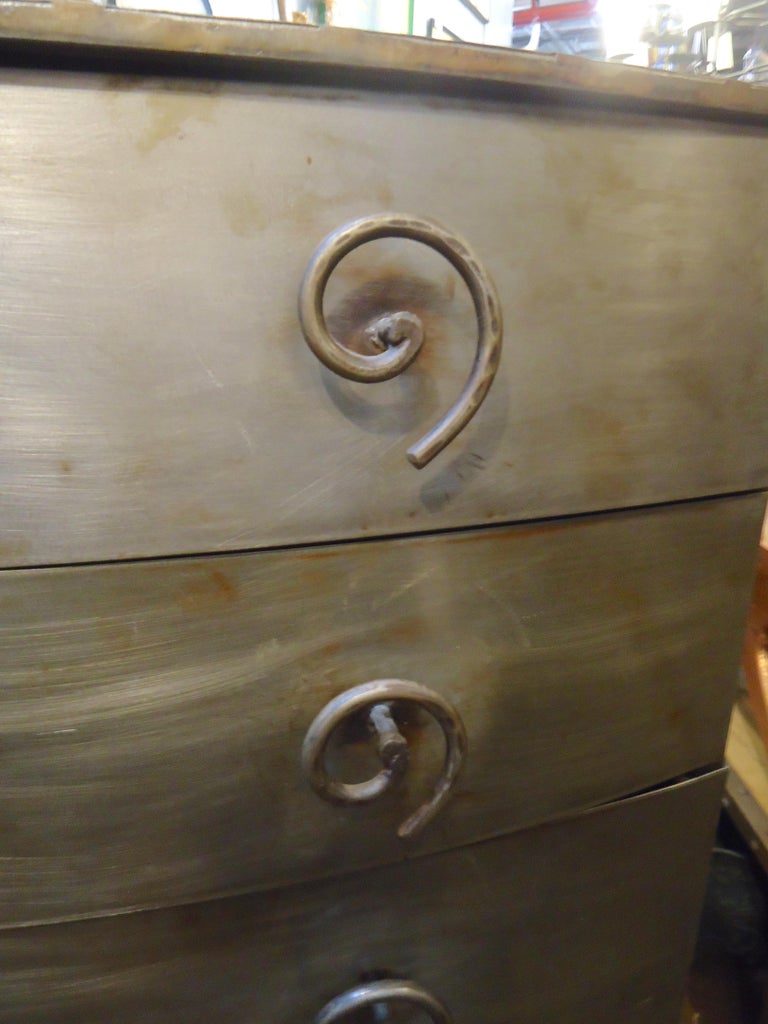 Tall Metal Chest of Drawers For Sale at 1stDibs tall metal chest of