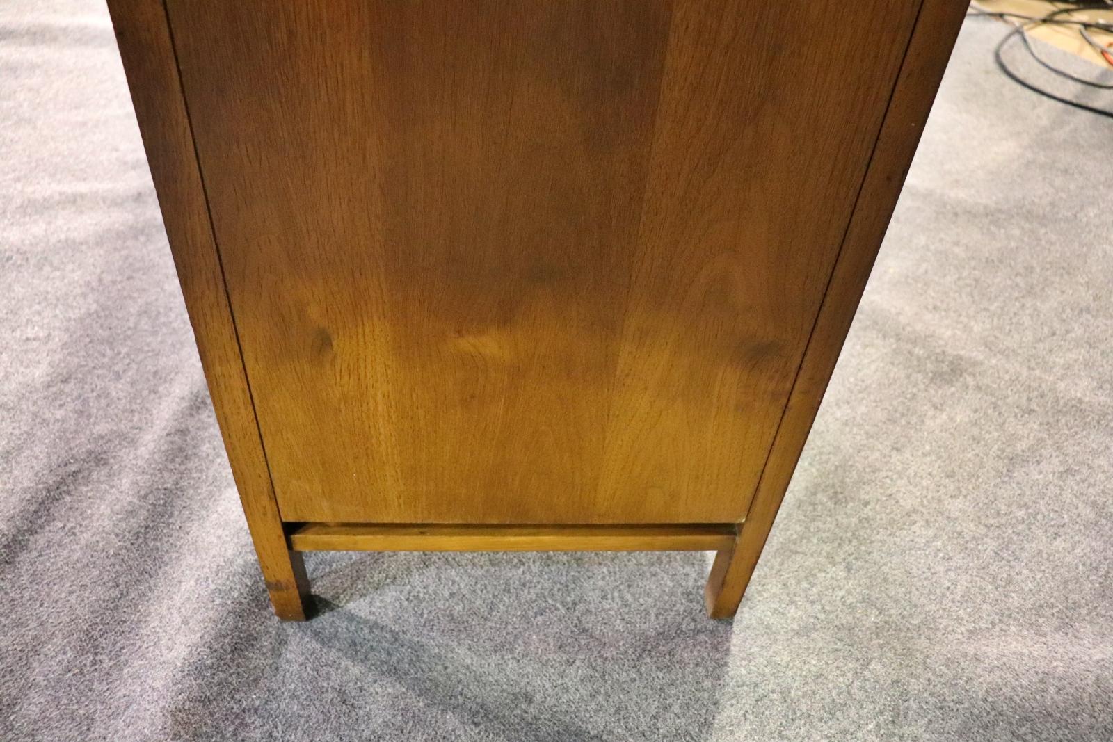 Tall Mid-Century Gentleman's Chest For Sale 5