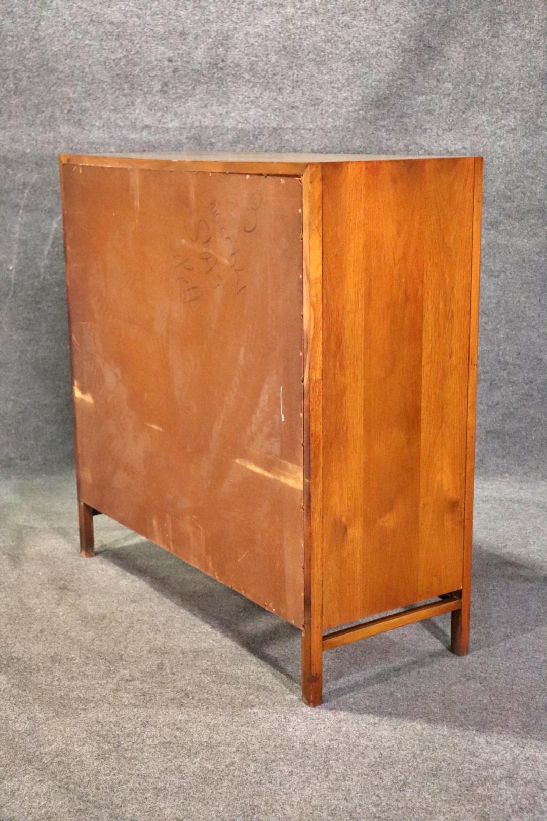 Tall Mid-Century Gentleman's Chest For Sale 6