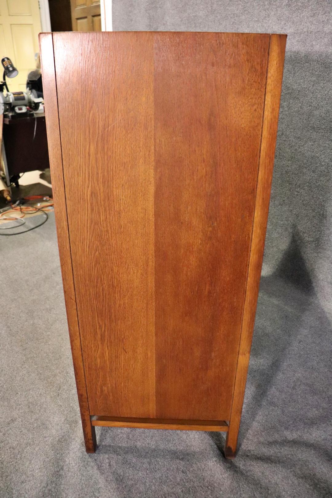 Tall Mid-Century Gentleman's Chest For Sale 2
