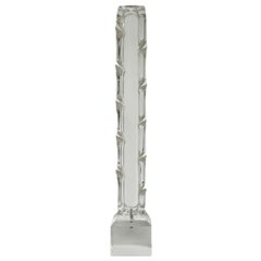Tall Mid-Century Modern Abstract Table Sculpture in Acrylic Lucite
