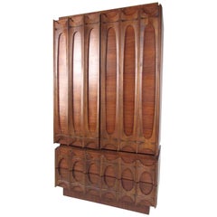 Tall Mid-Century Modern Armoire