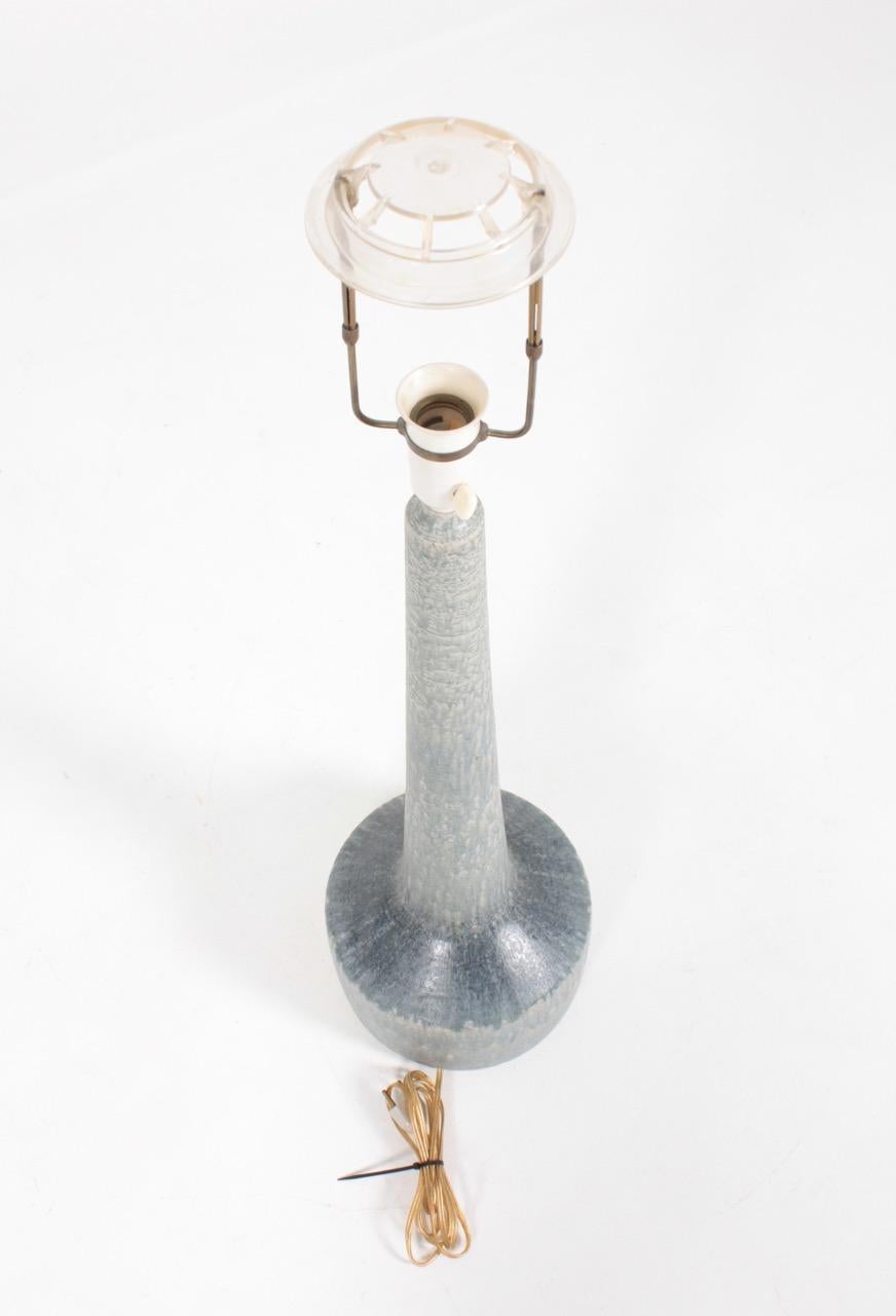 Tall Midcentury Table Lamp by Per Linnemann Schmidt for Palshus Ceramic 4
