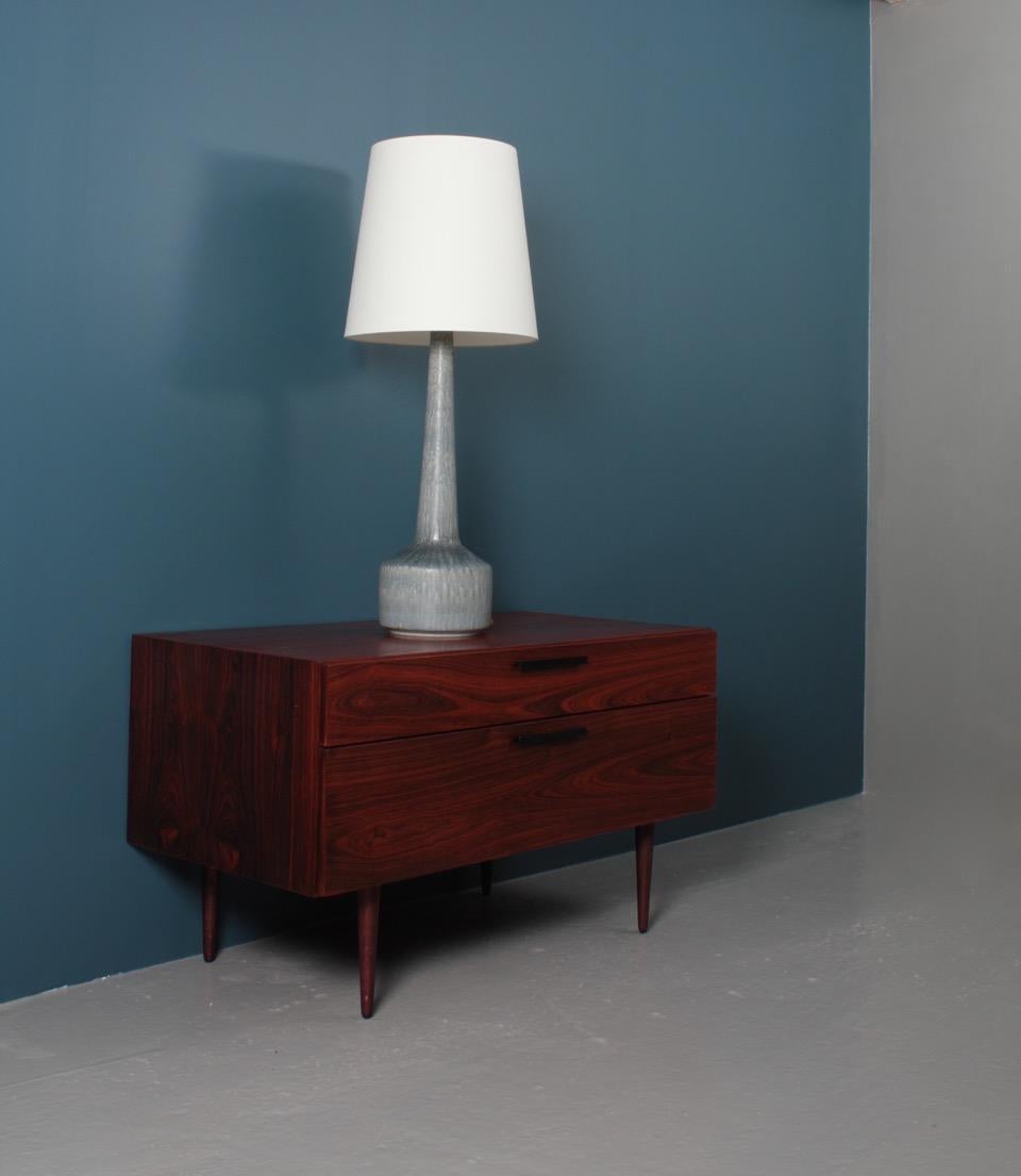 Tall Midcentury Table Lamp by Per Linnemann Schmidt for Palshus Ceramic 6