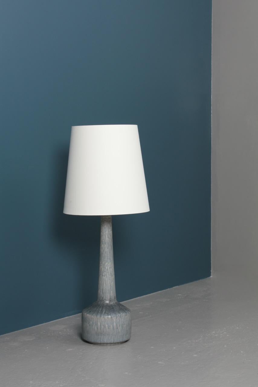 Danish Tall Midcentury Table Lamp by Per Linnemann Schmidt for Palshus Ceramic